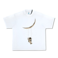 White Astronaut Moon Swing Urban Heavy Tee - Bettercallsaul