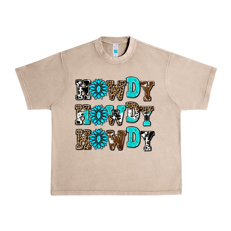 Howdy Howdy Howdy Urban Heavy Tee by AdoDesignShop | Teevron