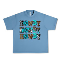 Pebble Blue howdy howdy howdy Urban Heavy Tee - AdoDesignShop