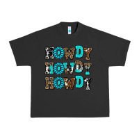 Pigment Black howdy howdy howdy Urban Heavy Tee - AdoDesignShop