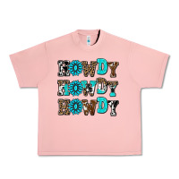 Salmon howdy howdy howdy Urban Heavy Tee - AdoDesignShop