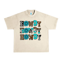 Sandshell howdy howdy howdy Urban Heavy Tee - AdoDesignShop