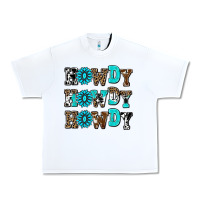 White howdy howdy howdy Urban Heavy Tee - AdoDesignShop