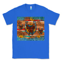 True Royal saddle horseshoe leopard sunflower Classic Tee - Artiststas