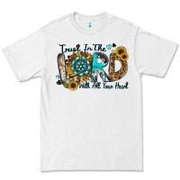 White trust in the lord with all your heart Premium Tee - Zillion Design Studio
