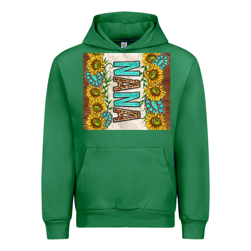 Nana Sunflowers And Turquoise Gemstones Urban Hoodie by TumblerDesignByShophia | Teevron