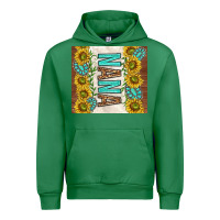Emerald nana sunflowers and turquoise gemstones Urban Hoodie - TumblerDesignByShophia