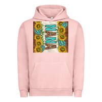 Pigment Salmon nana sunflowers and turquoise gemstones Urban Hoodie - TumblerDesignByShophia