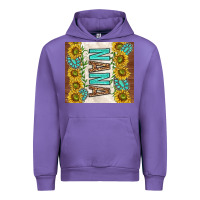 Tulip nana sunflowers and turquoise gemstones Urban Hoodie - TumblerDesignByShophia