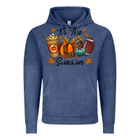 Vintage Denim tis the season Vintage Hoodie - RacoonDesign