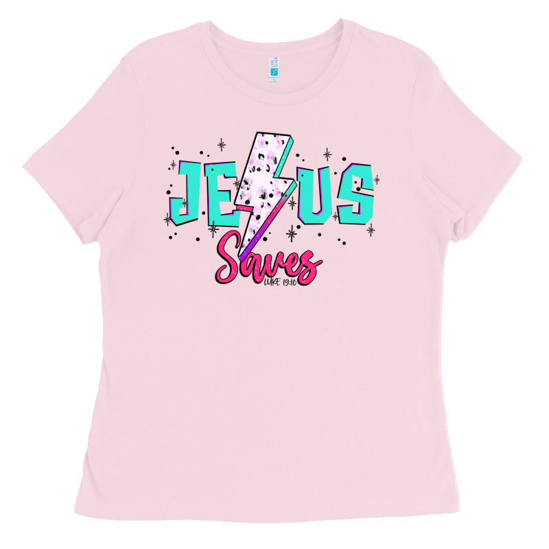 Jesus Saves Ladies Tee by JahusDesignShop | Teevron
