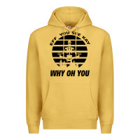 Antique Gold EFF You See Kay Why Oh You Skeleton Yogas Vintage Premium Hoodie - Bettercallsaul