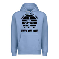 Colony Blue EFF You See Kay Why Oh You Skeleton Yogas Vintage Premium Hoodie - Bettercallsaul