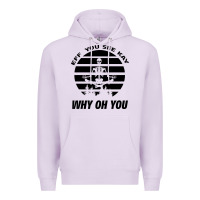 Lilac EFF You See Kay Why Oh You Skeleton Yogas Vintage Premium Hoodie - Bettercallsaul