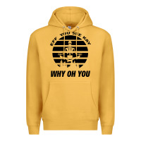 Mustard EFF You See Kay Why Oh You Skeleton Yogas Vintage Premium Hoodie - Bettercallsaul