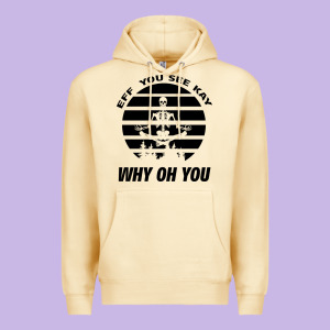 Eff You See Kay Why Oh You Skeleton Yogas Vintage Premium Hoodie Designed By Bettercallsaul