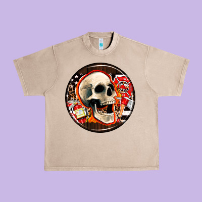 Firefighter Coasters Urban Heavy Tee Designed By Adodesignshop