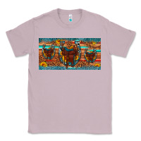 Lilac saddle horseshoe  sunflower leopard license plate Classic Tee - Artiststas