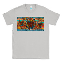 Moon Dust saddle horseshoe  sunflower leopard license plate Classic Tee - Artiststas