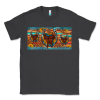 Smoke saddle horseshoe  sunflower leopard license plate Classic Tee - Artiststas