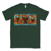 Sports Green saddle horseshoe  sunflower leopard license plate Classic Tee - Artiststas