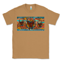 Toasted Coconut saddle horseshoe  sunflower leopard license plate Classic Tee - Artiststas