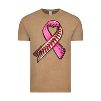 Vintage Coffee breast cancer sport ribbons Vintage Tee - AdoDesignShop