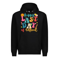 Black happy last day of school Premium Hoodie - JahusDesignShop