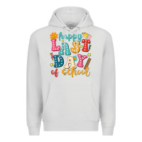 Dove Grey happy last day of school Premium Hoodie - JahusDesignShop