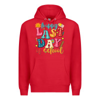 Red happy last day of school Premium Hoodie - JahusDesignShop