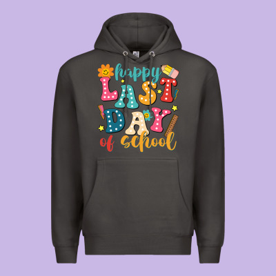 Happy Last Day Of School Premium Hoodie Designed By Jahusdesignshop