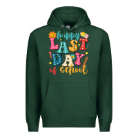 Sports Green happy last day of school Premium Hoodie - JahusDesignShop