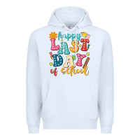 White happy last day of school Premium Hoodie - JahusDesignShop