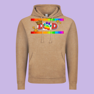 Lgbtq Dad  Libbey Glass Vintage Hoodie Designed By Hra Design Shop