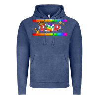Vintage Denim lgbtq dad  libbey glass Vintage Hoodie - HRA Design Shop