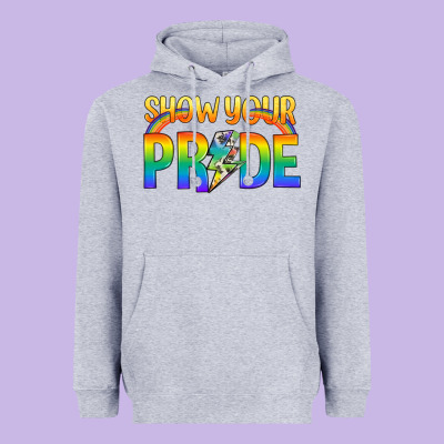 Lgbtq Show Your Pride With Rainbow Heavyweight Hoodie Designed By Bundleandbundleshop