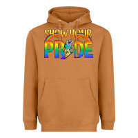 Meerkat Lgbtq Show Your Pride With Rainbow Heavyweight Hoodie - BundleAndBundleShop