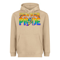 Mushroom Lgbtq Show Your Pride With Rainbow Heavyweight Hoodie - BundleAndBundleShop