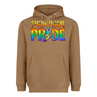 Toasted Coconut Lgbtq Show Your Pride With Rainbow Heavyweight Hoodie - BundleAndBundleShop