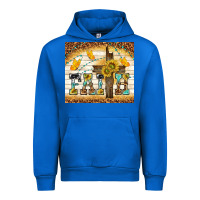 Cobalt faith with cross Urban Hoodie - TumblerDesignByShophia