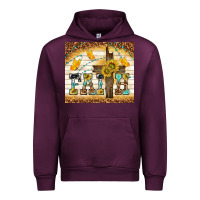 Mauve Wine faith with cross Urban Hoodie - TumblerDesignByShophia