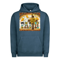 Pigment Midnight Navy faith with cross Urban Hoodie - TumblerDesignByShophia