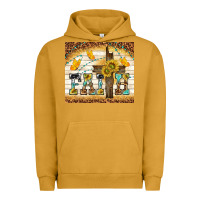 Pigment Peanut Butter faith with cross Urban Hoodie - TumblerDesignByShophia