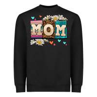 Black daisy mom Heavyweight Sweatshirt - AdoDesignShop