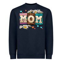 Navy daisy mom Heavyweight Sweatshirt - AdoDesignShop