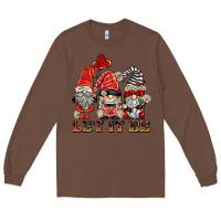 Chestnut let it be ladybug gnomies Long Sleeve Tee - BarkalooDesign