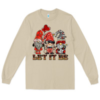 Mushroom let it be ladybug gnomies Long Sleeve Tee - BarkalooDesign