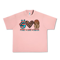 Salmon peace love easter Urban Heavy Tee - JahusDesignShop