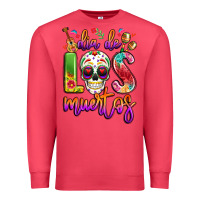 Cardinal dia de los muertos Premium Sweatshirt - LillyAllenDesigns
