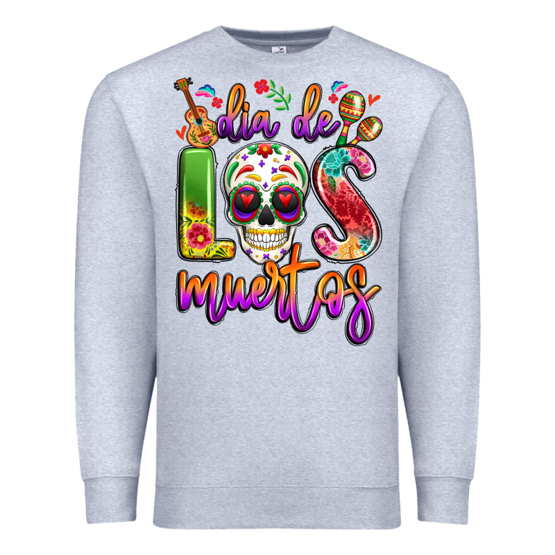 Dia De Los Muertos Premium Sweatshirt by LillyAllenDesigns | Teevron